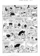 BARBE ROUGE : Planche originale 45 de BARBE ROUGE - Tome 28.  La flibusti�re du sans piti�